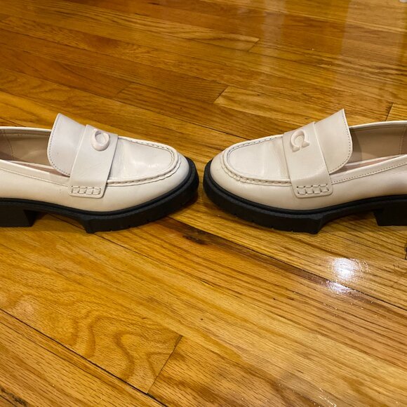 Coah Leah Loafer in Leather/Chalk, Size 7.5 - Picture 2 of 9